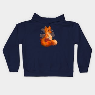 Holiday Fox Kids Hoodie